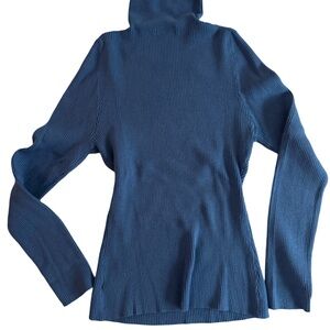 ☃️Skylar Rose Women's Blue Turtleneck Sweater